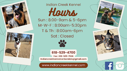Dog day care in Carbondale Illinois Indian Creek Kennel 1