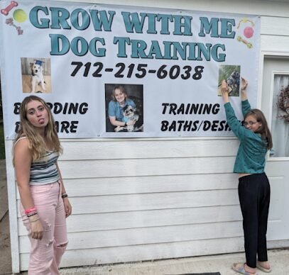 Dog day care in Shenandoah Iowa Grow With Me Dog Training 1