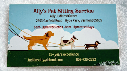 Dog day care in Hyde Park Vermont Allys Pet Sitting Service 1